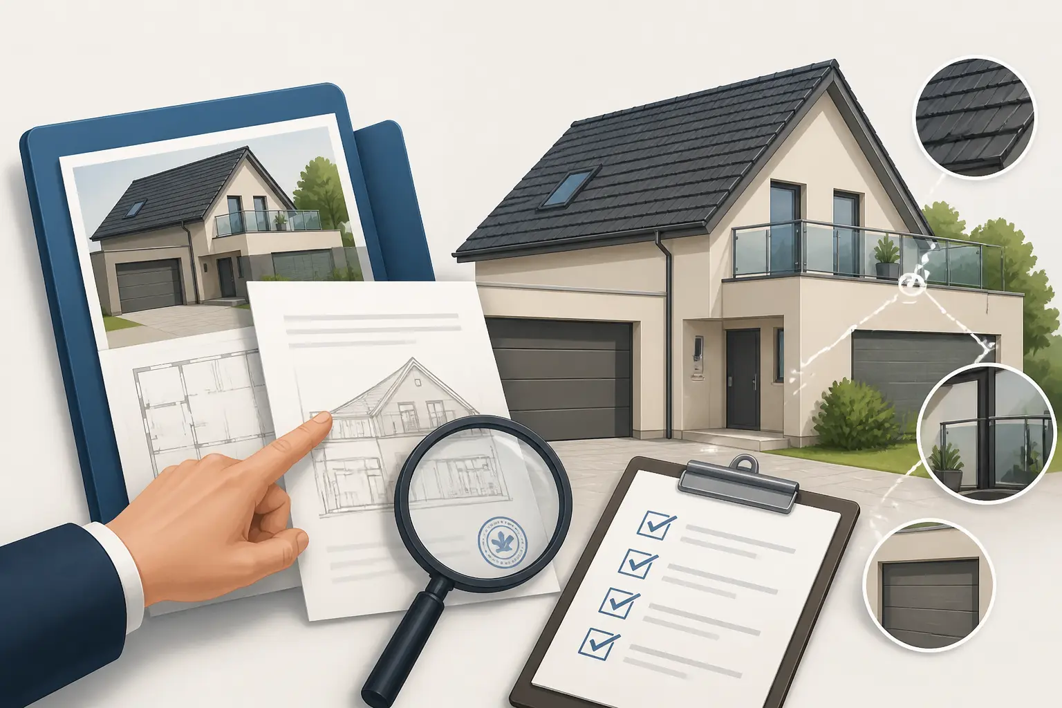 Acheter une maison construite par un particulier : dossier, permis, checklist et maison vérifiés avant compromis.