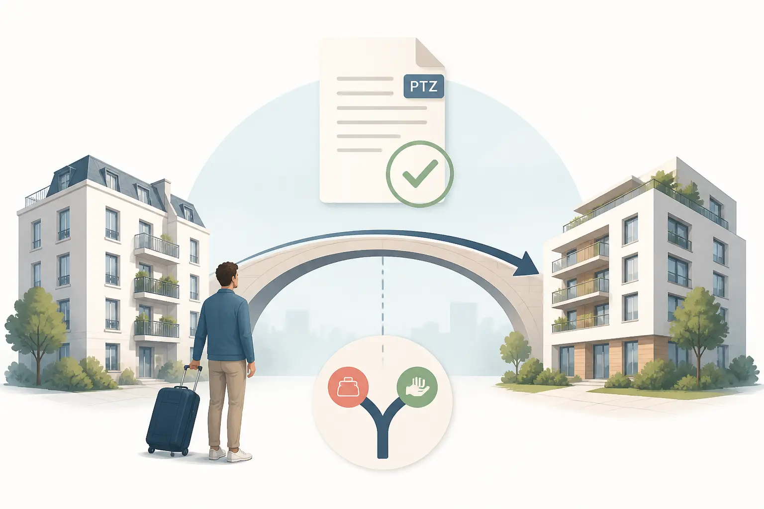 Astuce pour vendre avec un PTZ : transfert encadré vers un nouveau logement, avec accord bancaire.